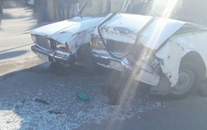İki “07” toqquşdu: 3 nəfər yaralandı - FOTO