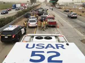 19 avtomobil toqquşdu: 35 yaralı