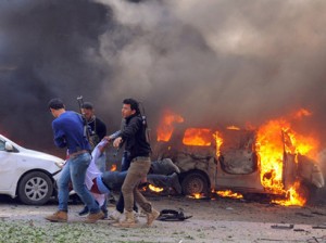 Aeroportda güclü PARTLAYIŞ