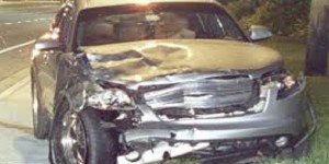 Nazirin korteji qəzaya düşdü 