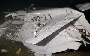 Hindistanda təlim təyyarəsi qəzaya düşdü, ölənlər var