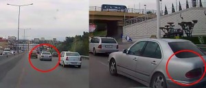 "Ekologiya postu"nda qayda pozan sürücü dərhal cəzalandırıldı - VİDEO