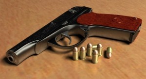 Polis qanunsuz saxlanılan silahları aşkar edərək götürüb