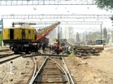 Bakı-Xırdalan-Sumqayıt dəmir yolu təmir olunur - FOTO