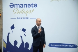 “Əmanətə Sədaqət” layihəsi çərçivəsində şəhid övladları üçün Bilik Günü tədbiri keçirilib - FOTOLAR  - VİDEO