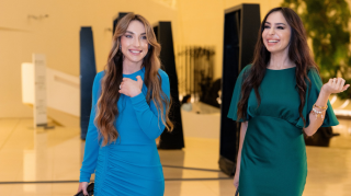 Leyla və Alyona Əliyevalar “Baku Art Weekend”də - VİDEO