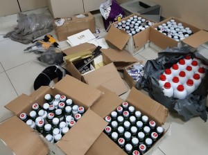 Dərman preparatları və müxtəlif mallar aşkarlanıb