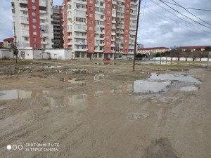 Sumqayıtda bu məktəbin yolu acınacaqlı vəziyyətdədir - FOTO