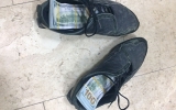 Ayaqqabıda 120 min dollar keçirmək istədilər - FOTO