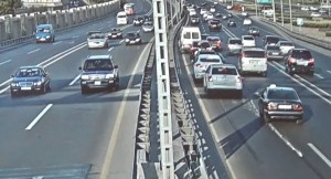 Bakıda bu yerdə bir ayda üç zəncirvari qəza baş verib - REAL VİDEO