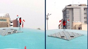 Tehranda qadın meydan oxudu: baş örtüyünü açıb... – VİDEO