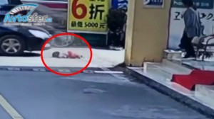 Məhsuliyyətsiz sürücü 1 yaşlı qızı vurdu, üstündən keçdi  - FOTO+VİDEO