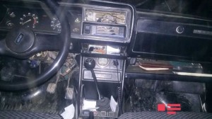 Lənkəranda avtomobillərdən oğurluq olunub - FOTO