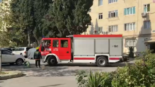 Badamdarda PARTLAYIŞ: Xəsarət alan var  - FOTO