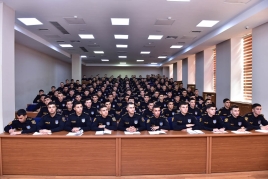 Polis Akademiyasında yeni mərhələ; kursantlara ixtisaslaşmlış mütəxəsisslər dərs keçir - FOTOSESSİYA 