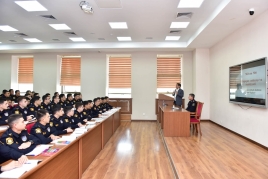 Polis Akademiyasında yeni mərhələ; kursantlara ixtisaslaşmlış mütəxəsisslər dərs keçir - FOTOSESSİYA 