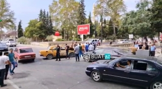 Göyçayda AĞIR QƏZA:  4 nəfər xəsarət aldı - FOTOLAR 