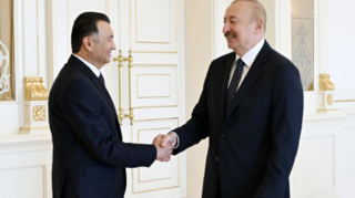Prezident Tacikistan Baş nazirini qəbul etdi - FOTOLAR 