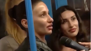 Erməni turist Bakıda metroda açıqlama verib  - VİDEO