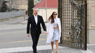 Prezident və xanımı “Meysari Grand Hotel & SPA” kompleksinin açılışında 