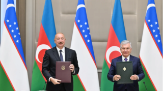 Daşkənddə Azərbaycan-Özbəkistan sənədlərinin imzalanması və mübadiləsi mərasimi olub