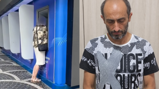 Təqaüdçülərin pullarını oğurlayan şəxs ƏLƏ KEÇDİ   - VİDEO - FOTO