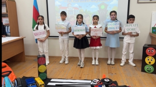 Siyəzəndə uşaqların yol təhlükəsizliyi ilə bağlı maarifləndirici tədbir keçirilib - FOTO - VİDEO