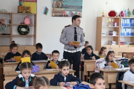 Qusarda “Diqqət, uşaqlar!” aylığı çərçivəsində maarifləndirici görüş keçirilib - FOTO - VİDEO