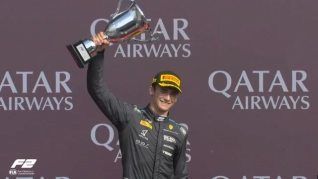 "Formula-2": Azərbaycan Qran-prisinin sprint yarışının qalibi mükafatlandırıldı - FOTOLAR