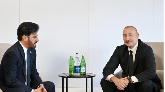 İlham Əliyev Beynəlxalq Avtomobil Federasiyasının prezidenti ilə GÖRÜŞÜB   - FOTO