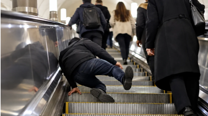 Bu il metroda 700-ə yaxın sərnişin eskalatordan yıxılıb - RƏSMİ 