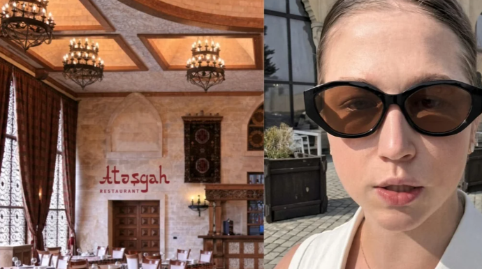 Turistləri "Atəşgah"da aldatmaq istədilər, qalmaqal yarandı: "Dörd dəfə hesab dəyişdi" - VİDEO