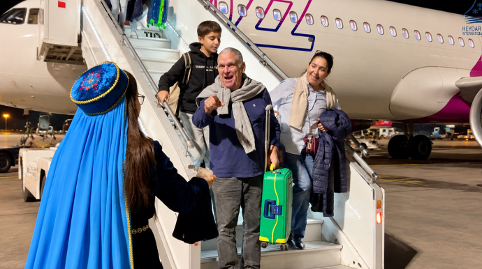 “Wizz Air” Bakı-Bratislava birbaşa uçuşlarına başladı - FOTOLAR 