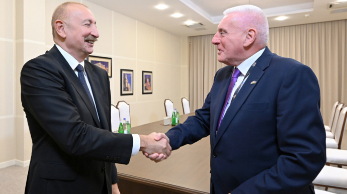 Prezident qəbul keçirdi - FOTOLAR 